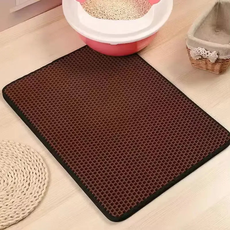 AlchemyPaw™ Mess-Free Honeycomb Litter Trapping Mat