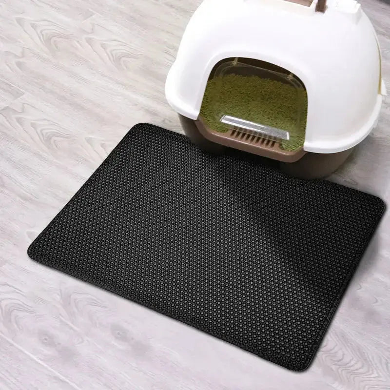 AlchemyPaw™ Mess-Free Honeycomb Litter Trapping Mat