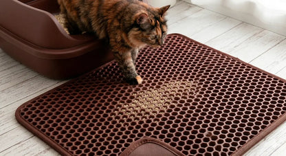 AlchemyPaw™ Mess-Free Honeycomb Litter Trapping Mat