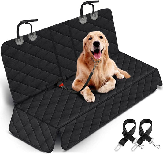 AlchemyPaw™ Waterproof Dog Car Seat Cover – Non-Slip Back Seat Protector for Cars & SUVs