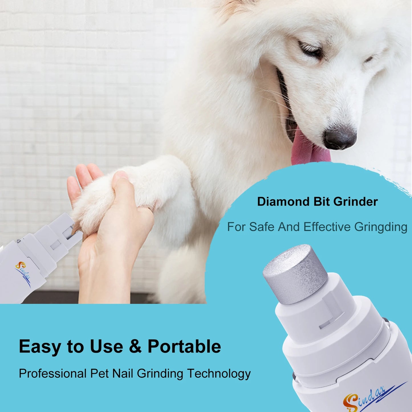 AlchemyPaw™ SafeTrim LED Nail Clipper – No More Fear While Grooming