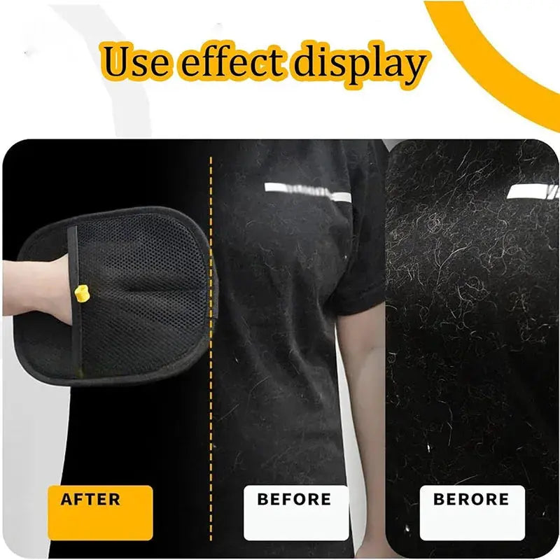 AlchemyPaw™ Magic Pet Hair Remover Glove – Reusable Fur Cleaner for Furniture, Carpet & Clothes