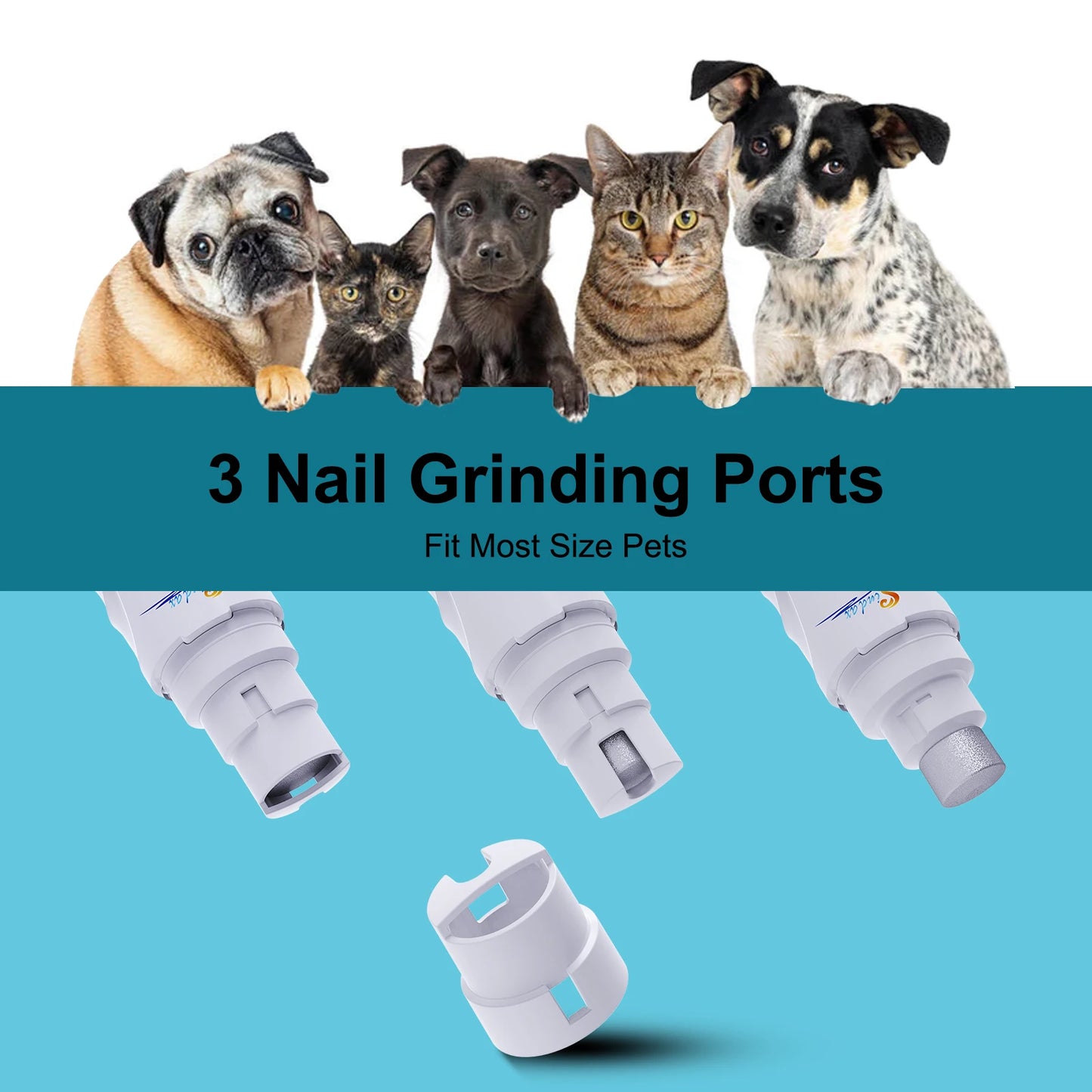 AlchemyPaw™ SafeTrim LED Nail Clipper – No More Fear While Grooming