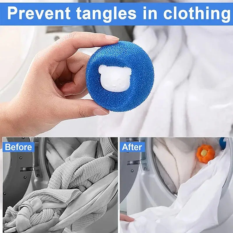 AlchemyPaw™ Pet Hair Remover Laundry Balls – Reusable Fur Catcher for Washing Machine