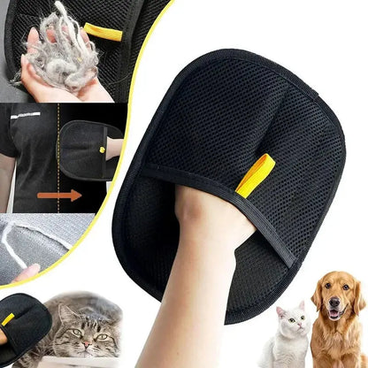 AlchemyPaw™ Magic Pet Hair Remover Glove – Reusable Fur Cleaner for Furniture, Carpet & Clothes