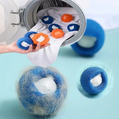 AlchemyPaw™ Pet Hair Remover Laundry Balls – Reusable Fur Catcher for Washing Machine