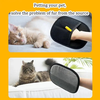AlchemyPaw™ Magic Pet Hair Remover Glove – Reusable Fur Cleaner for Furniture, Carpet & Clothes